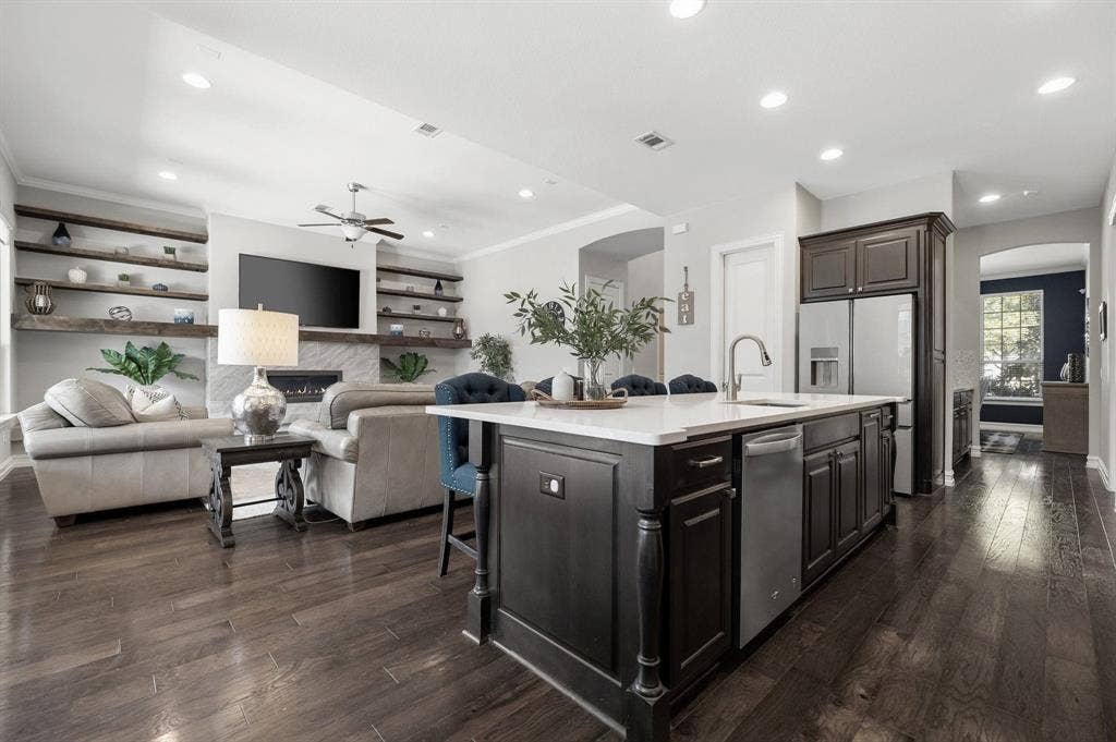 11109 Villa Canales Lane, Frisco, TX 75035 Open Floor Plan