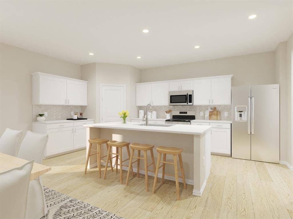 Photo is not of the actual home, but is an inspirational photo of builder’s model home and may depict options, furnishings, and/or decorator features that are not included.