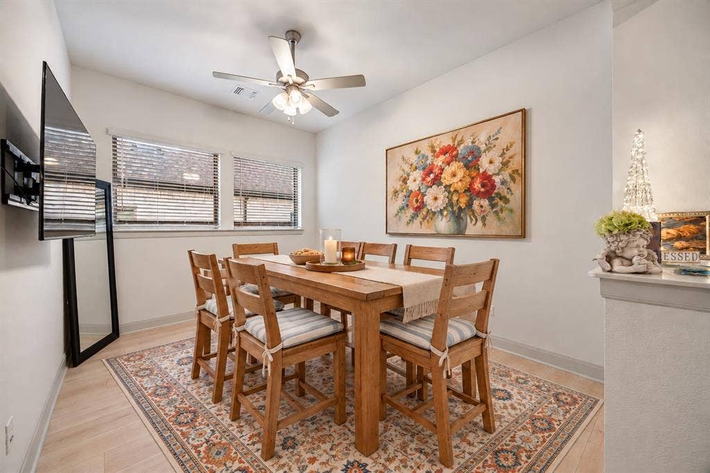2546 Runhappy Court, Celina, TX 75009 Dining Area—Virtually Staged