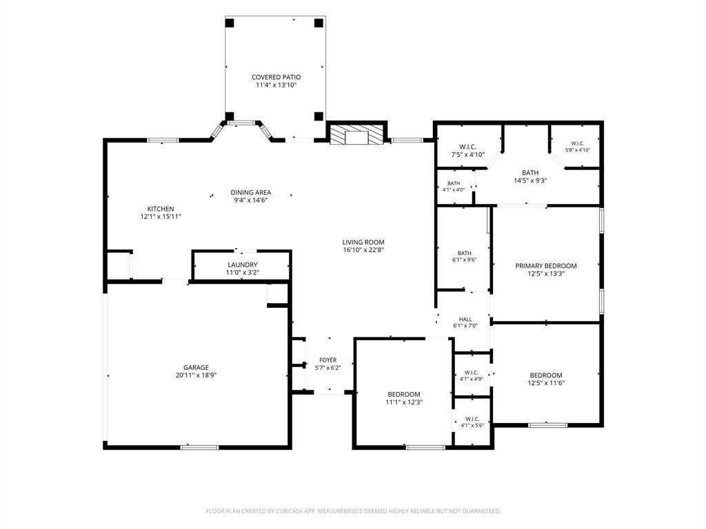 812 Regina Drive, Hewitt, TX 76643 Floor plan