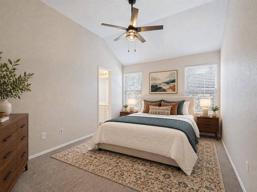 2616 Emerald Lane, McKinney, TX 75071 Virtually staged primary Bedroom