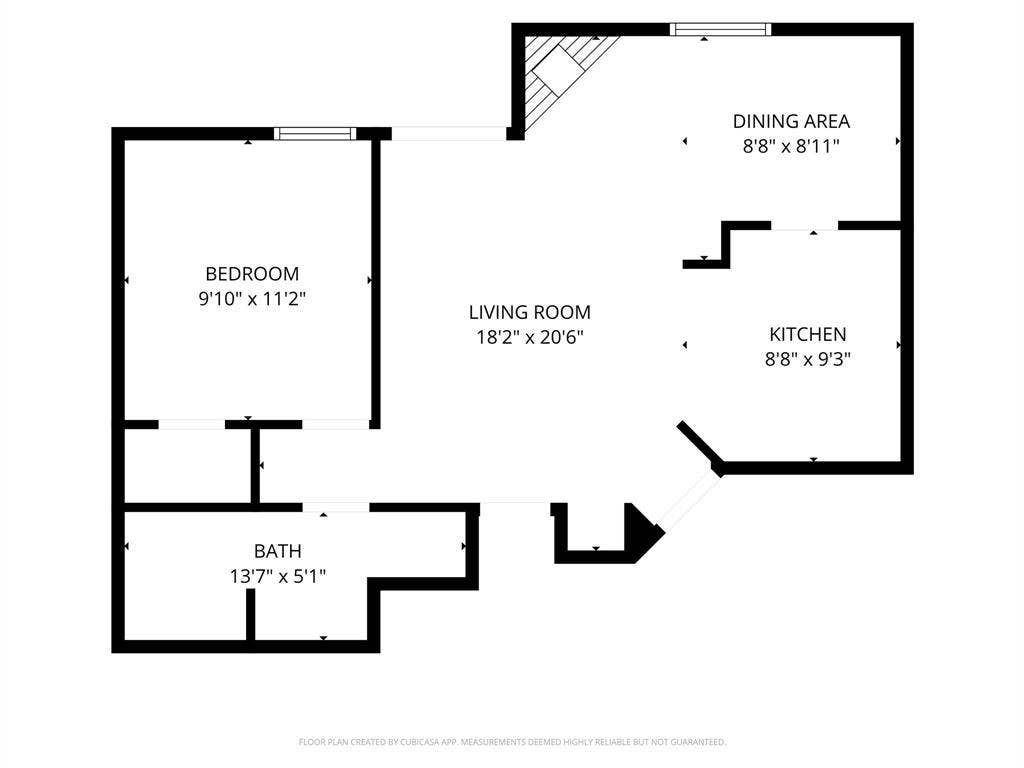 4414 Point Boulevard, #115, Garland, TX 75043 Floor plan
