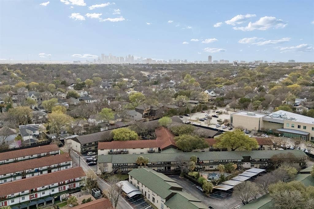 7207 Gaston Avenue, #903, Dallas, TX 75214 Ariel View near White Rock Lake and all that it has to offer located in Lakewood.