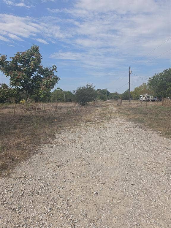Road Showing Distance from the Manufactured Home