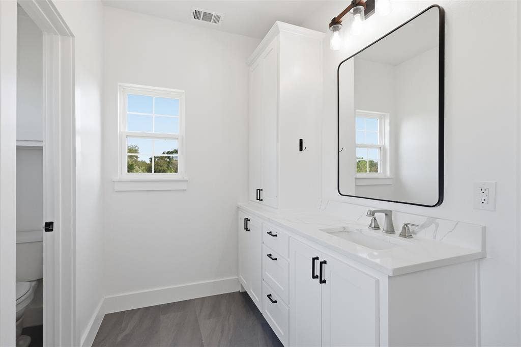 dual sinks and vanities
