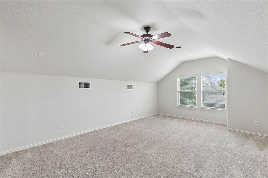 1906 Faircrest Lane, Wylie, TX 75098 Head upstairs to find this spacious second living space. Perfect to be a game room, kids retreat or media room.
