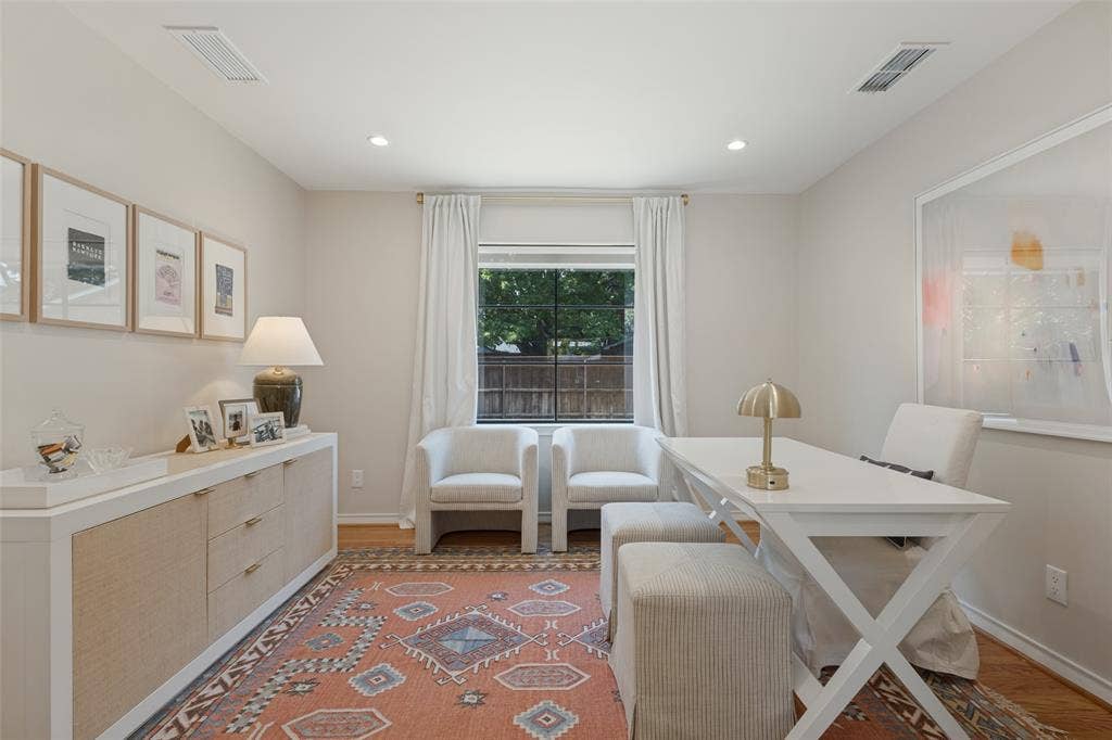 5222 Meadow Crest Drive, Dallas, TX 75229 Office is down the hall from the kitchen as you head to the primary retreat.