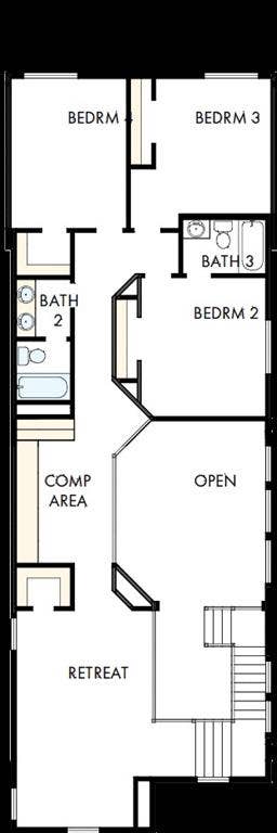 14541 Walsh Avenue, Fort Worth, TX 76008 Floor plan