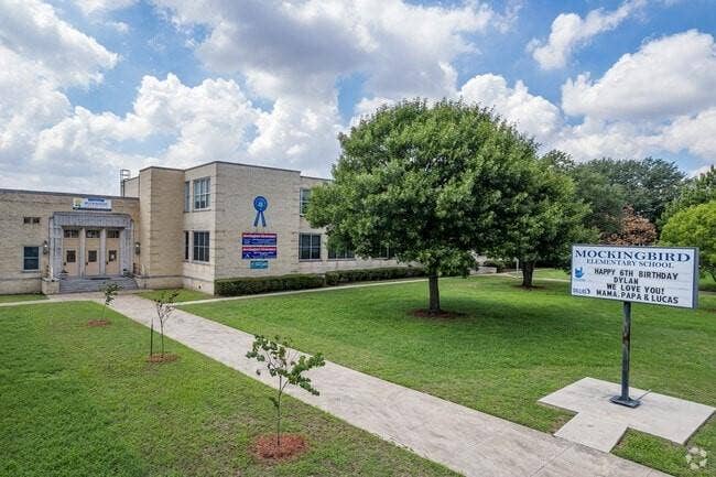 5907 E University Boulevard, #201, Dallas, TX 75206 Award winning Mockingbird Elementary