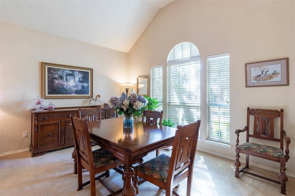 10208 Noel Drive, Frisco, TX 75035 Living room, being used as dining.