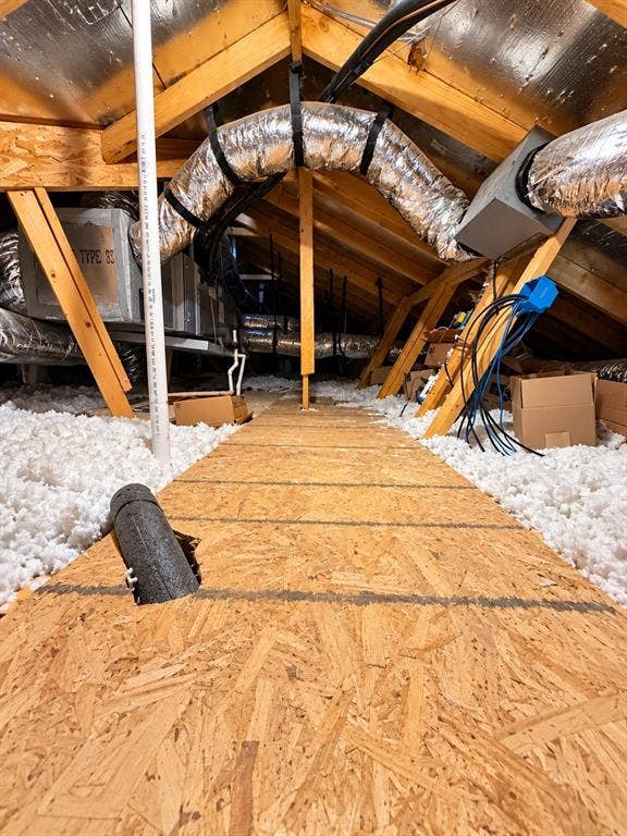 228 Foxhunter Street, Fort Worth, TX 76131 Decked Attic