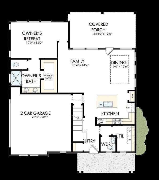 2404 Red Hen Lane, Fort Worth, TX 76008 Floor plan