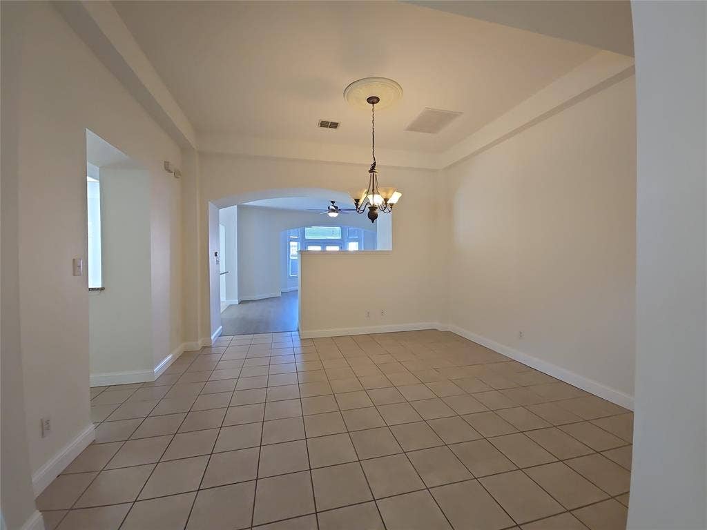 1545 Crystal Pass, Allen, TX 75002 Tile flooring with diagonal pattern