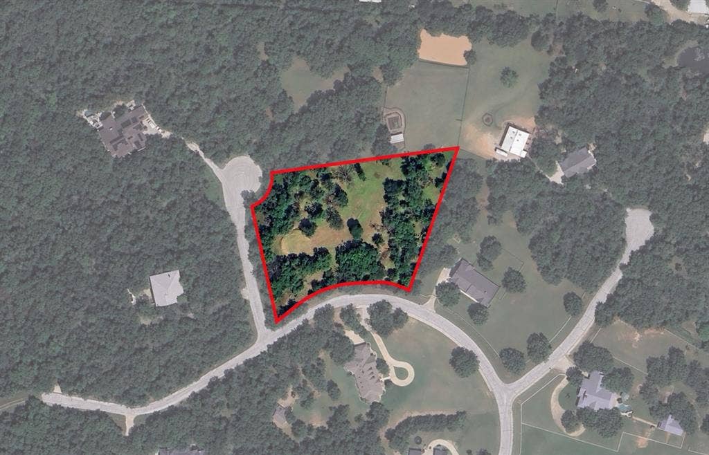 2300 Spring Mountain Road, Cross Roads, TX 76227 Approximate property boundary