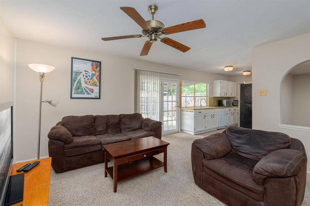 1201 Whitehall Drive, Plano, TX 75023 has new luxury vinyl flooring