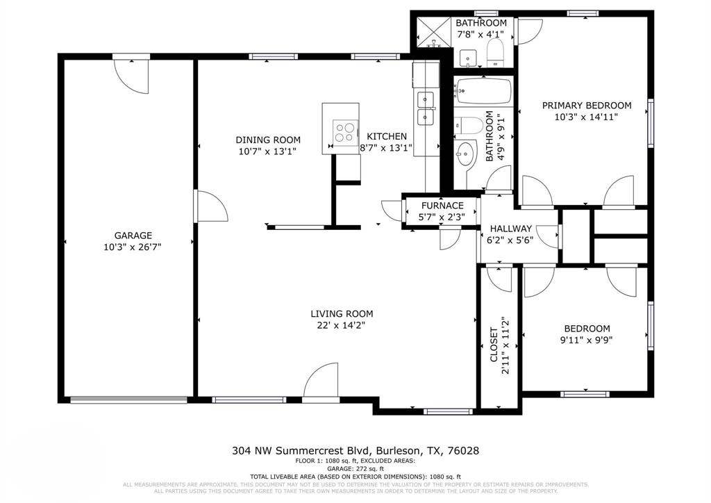 304 NW Summercrest Boulevard, Burleson, TX 76028 304 NW Summercrest Boulevard, Burleson, TX 76028