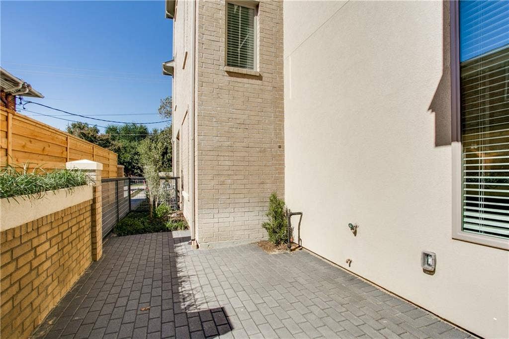 4514 Abbott Avenue, #9, Highland Park, TX 75205 Individual, Landscaped, Private patios that are plumbed for a Gas Grill or Fire Pit!