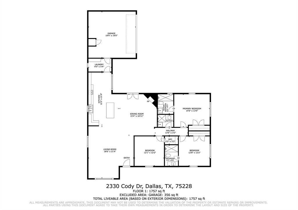 2330 Cody Drive, Dallas, TX 75228 2330 Cody Drive, Dallas, TX 75228