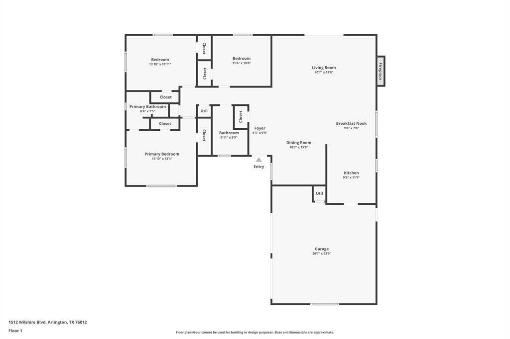 1512 Wilshire Boulevard, Arlington, TX 76012