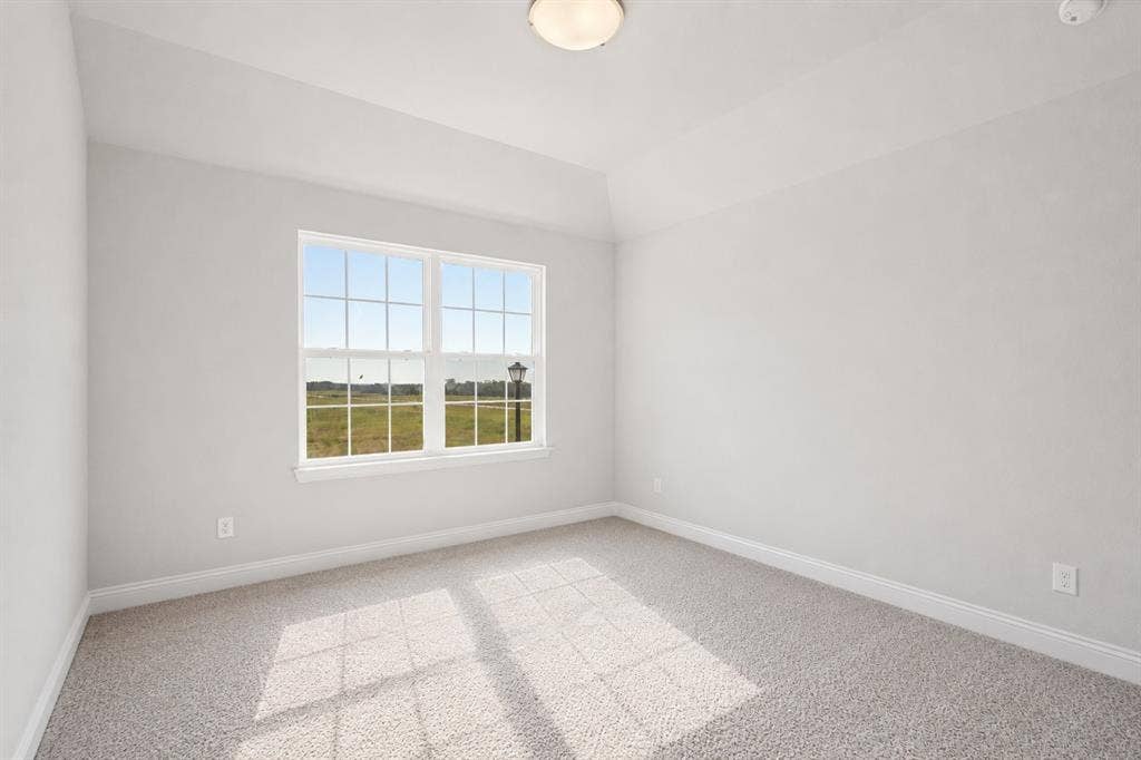 2902 Cremini Fls, Princeton, TX 75407 Neutral-toned wall paint and carpeting with a window and ceiling fixture