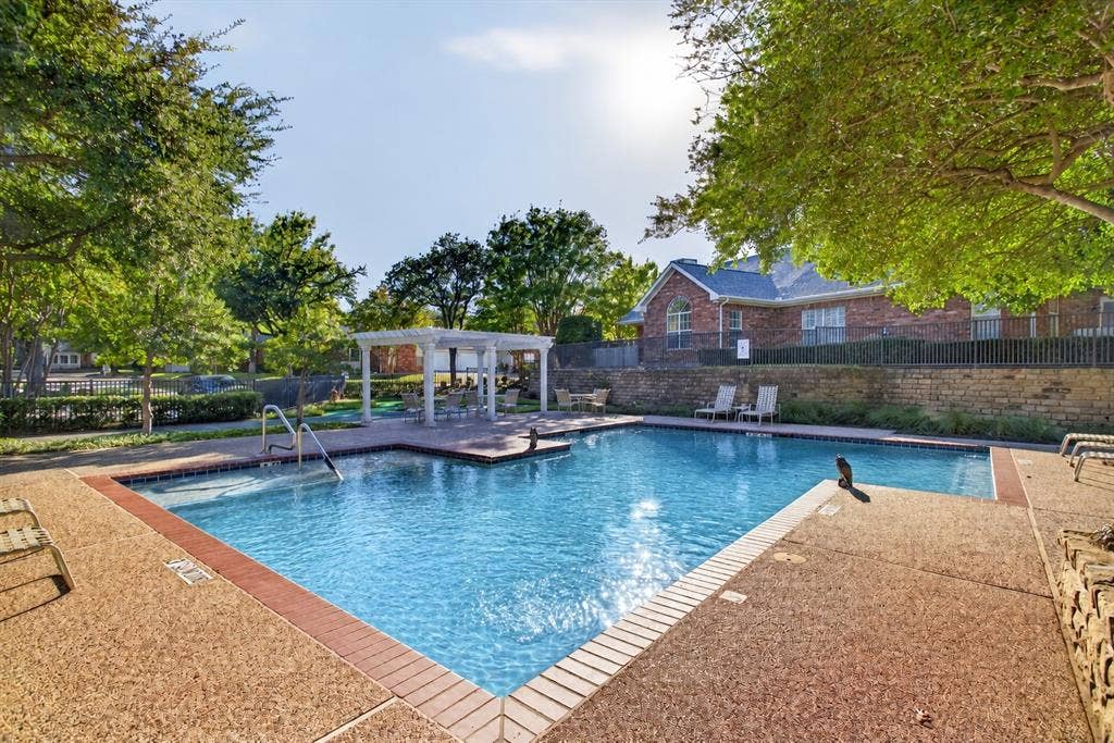 Plenty more to do via the pool...with ample space for sunning or finding shade.