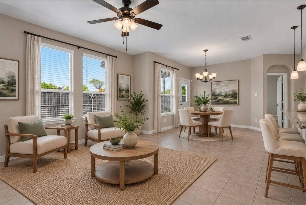 5100 Sugarcane Lane, Fort Worth, TX 76179 Virtually Staged