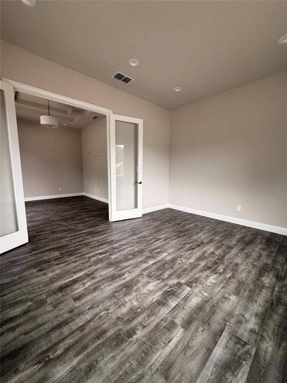 3721 S Stonebridge Drive, #704, McKinney, TX 75070 Wood-finish flooring, recessed lighting, and a white trim package