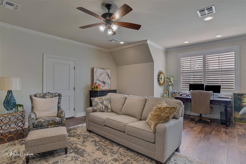 This room can be used as a third living area or a bedroom