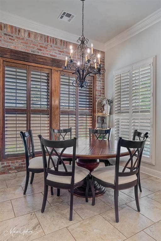 This dining area is close to the kitchen