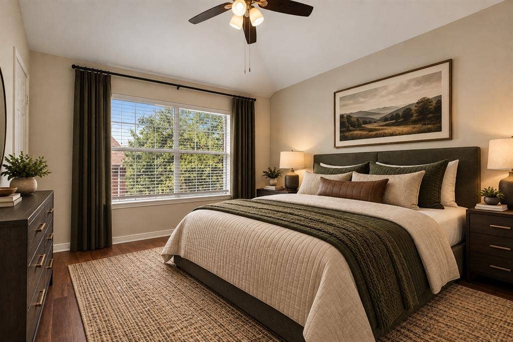 Bedroom—Virtually Staged