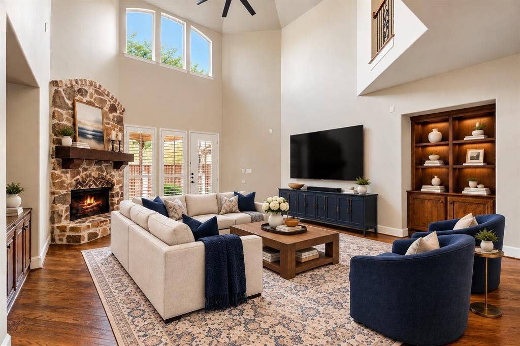 Living Room—Virtually Staged