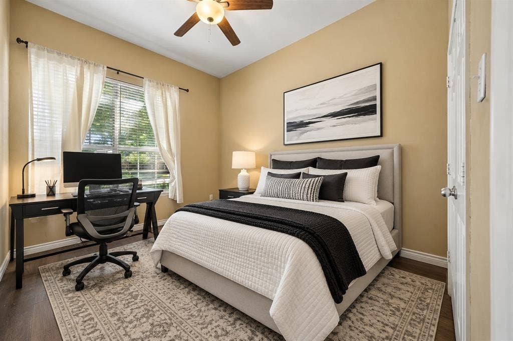 8408 Prescott Circle, Frisco, TX 75033 Bedroom—Virtually Staged