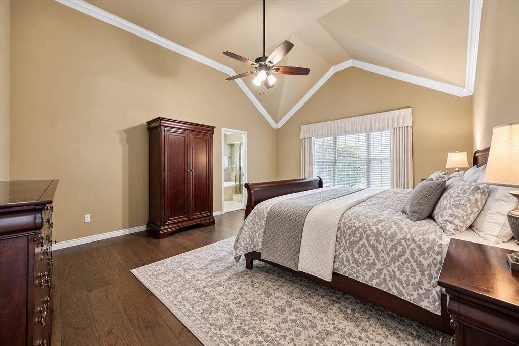 8408 Prescott Circle, Frisco, TX 75033 Primary Bedroom—Virtually Staged