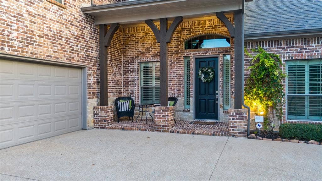 front porch perfect for morning coffee