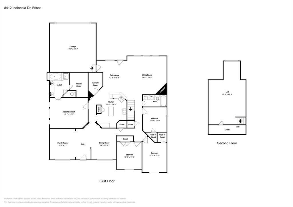 8412 Indianola Drive, Frisco, TX 75033 8412 Indianola Drive, Frisco, TX 75033