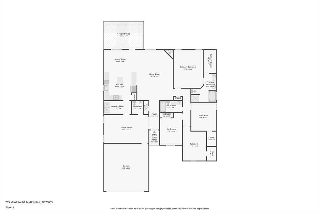 705 Mcalpin Road, Midlothian, TX 76065
