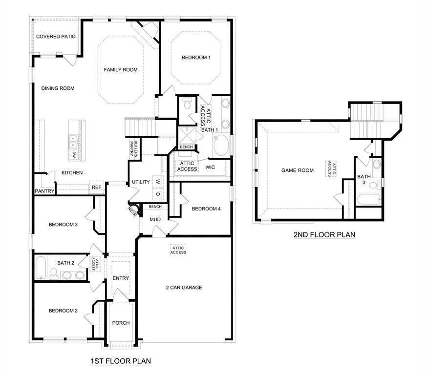 2510 Wesley Avenue, Royse City, TX 75189 Floor plan