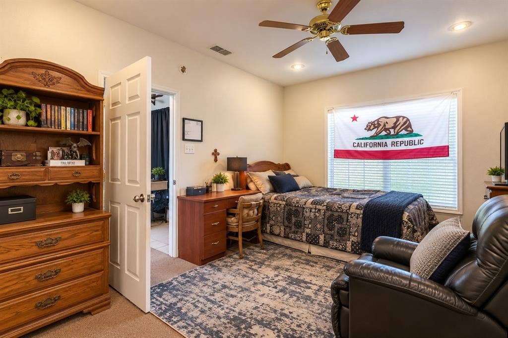 2313 Potosi Road, Abilene, TX 79602 AI decluttered bedroom in the guest quarters.