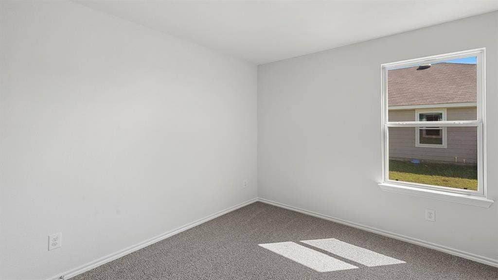 809 Brook Lane, Josephine, TX 75135 Neutral wall paint with carpet flooring