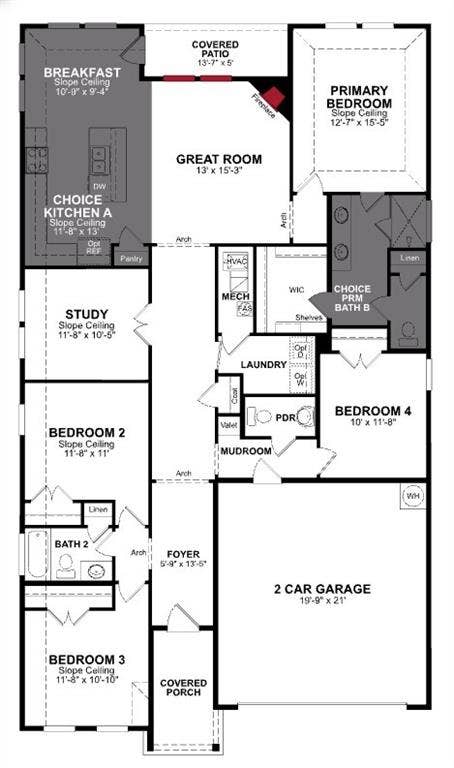 2429 Blackwell Street, Celina, TX 75009 Beazer Homes Enclave at Legacy Hills Magnolia Floorplan.