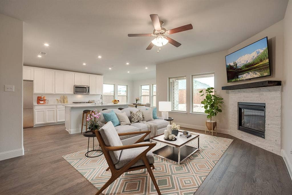 2429 Blackwell Street, Celina, TX 75009 Beazer Homes Enclave at Legacy Hills Magnolia Floorplan. This is not a photo of the actual home, but is a photo of the Magnolia floorplan.