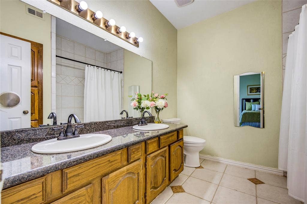 Primary bathroom.....