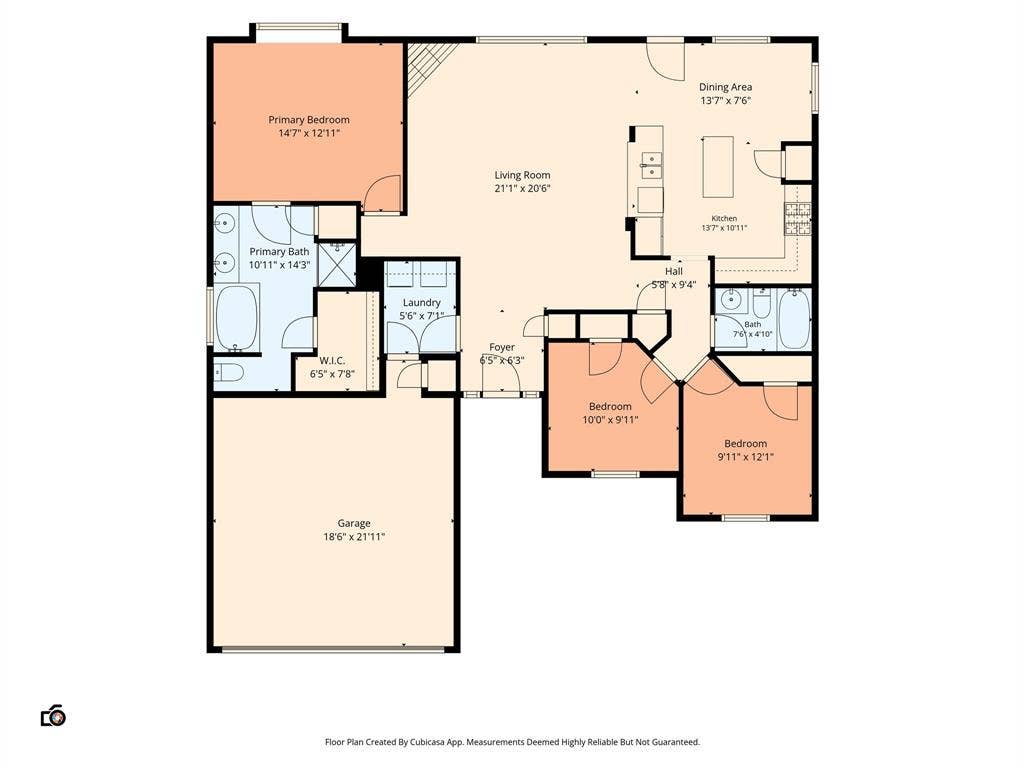 1125 Bayfield Drive, Denton, TX 76209 Floor plan
