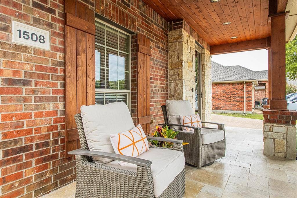 1508 Sunrise Drive, McKinney, TX 75071 Front Porch