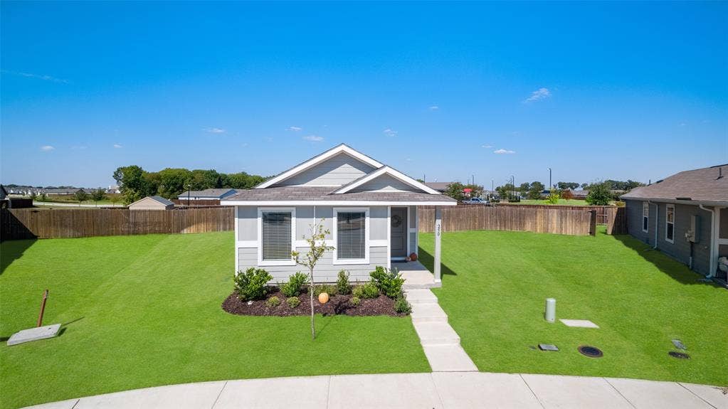 250 Herman Lane, Princeton, TX 75407 Siding exterior with multiple gables and a covered entry