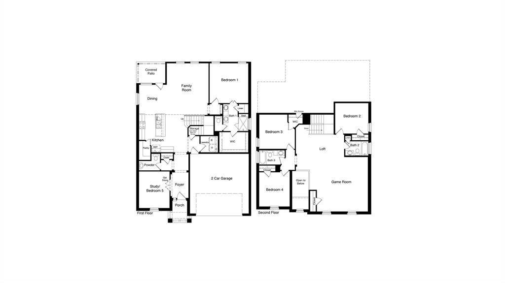 1413 CANTERBURY Trail, DeSoto, TX 75115 D.R. Horton's Redrock floor plan - All Home and community information, including pricing, included features, terms, availability and amenities, are subject to change at any time without notice or obligation. All Drawings, pictures, photographs, video, square footages, floor plans, elevations, features, colors and sizes are approximate for illustration purposes only and will vary from the homes as built.