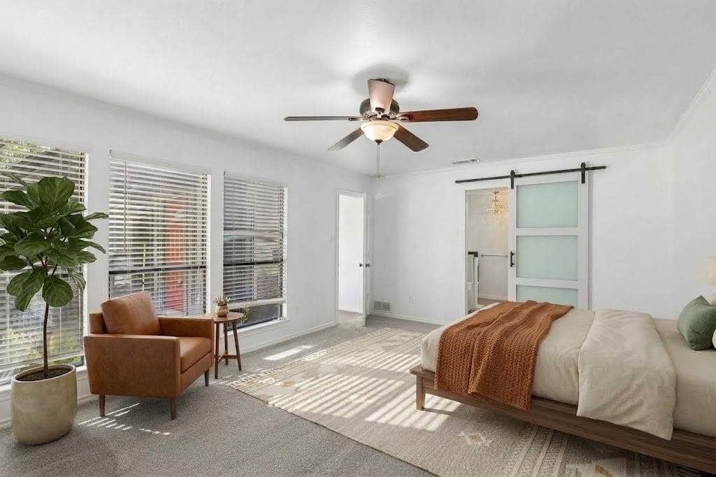 6234 La Cosa Drive, Dallas, TX 75248 Virtually Staged Bedroom
