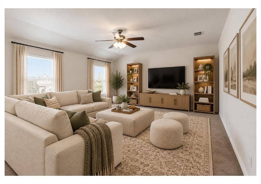 1978 Sunnybrook Drive, Heartland, TX 75126 *This photo is virtually staged to show you what the homes looks like furnished*