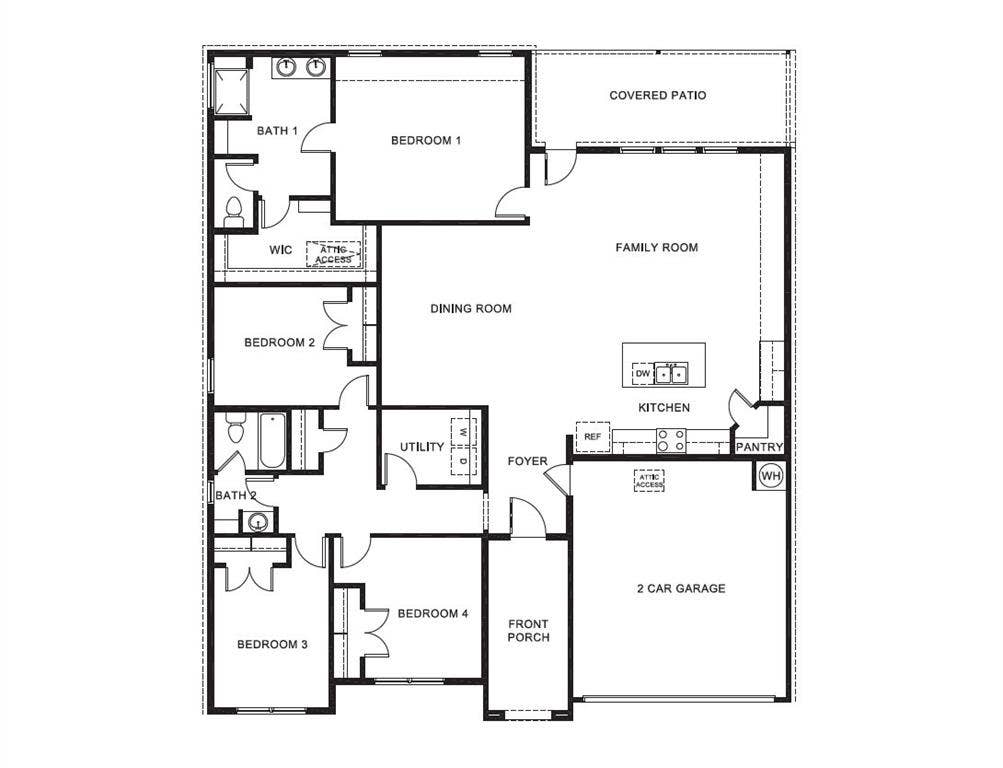 1509 SHELDON Drive, DeSoto, TX 75115 D.R. Horton's Emory floor plan - All Home and community information, including pricing, included features, terms, availability and amenities, are subject to change at any time without notice or obligation. All Drawings, pictures, photographs, video, square footages, floor plans, elevations, features, colors and sizes are approximate for illustration purposes only and will vary from the homes as built.