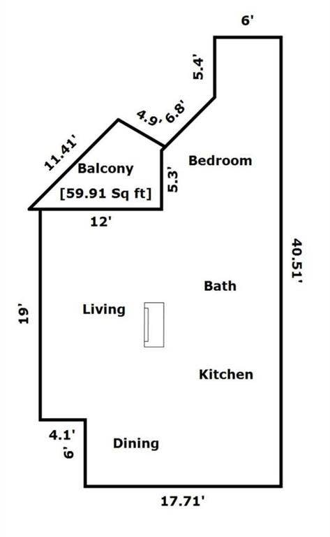 5550 Spring Valley Road, #C21, Dallas, TX 75254 Floor plan
